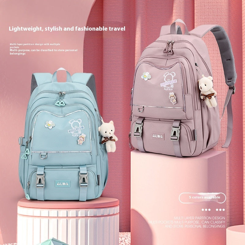 Large, Lightweight  Spine-protective Backpack