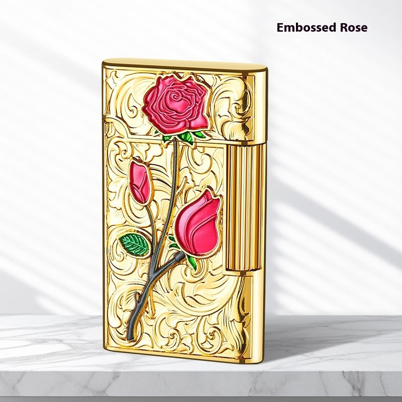 Creative And Personalized Rose Kerosene Lighter