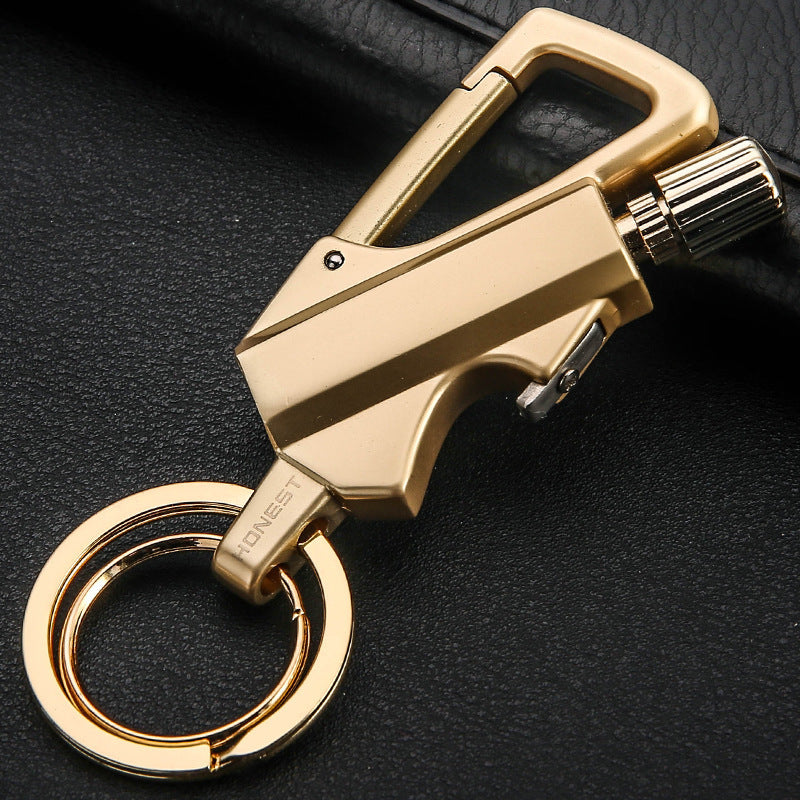 Metal Keychain Lighter - Ten Thousand Times Use Kerosene