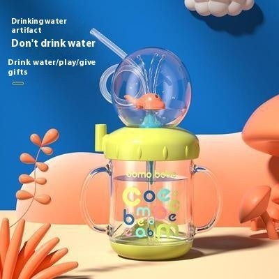 Children's Fun Whale Diving Fountain Cup