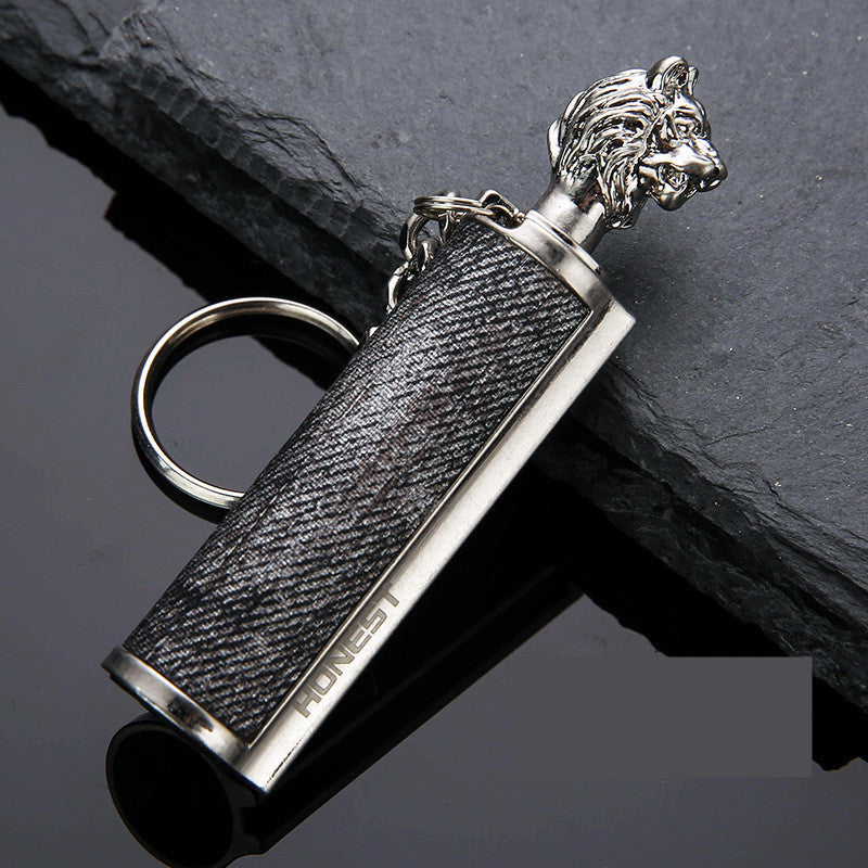 Metal Keychain Lighter - Ten Thousand Times Use Kerosene