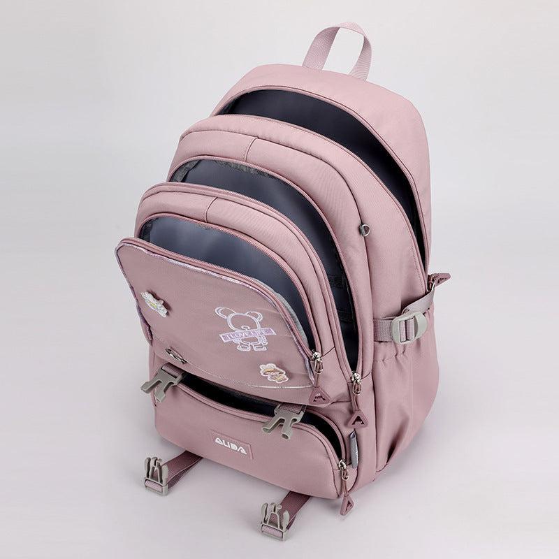 Large, Lightweight  Spine-protective Backpack