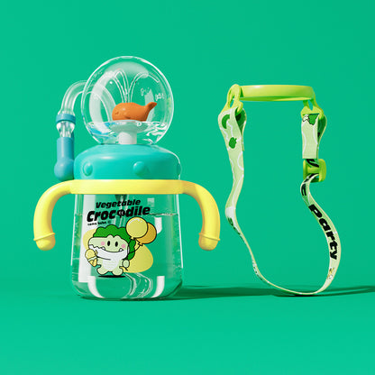 Children's Fun Whale Diving Fountain Cup