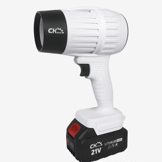 Brushless Violent Turbo Fan High-power Lithium Electric Hair Dryer Industrial Dust Removal Gun