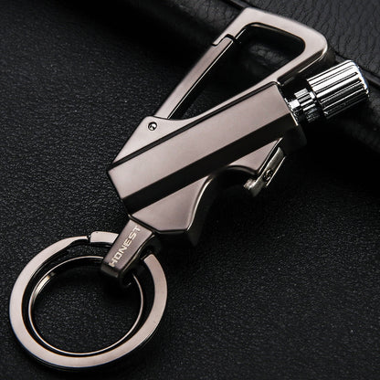 Metal Keychain Lighter - Ten Thousand Times Use Kerosene